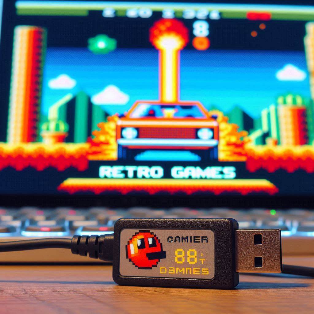 Pendrive con reto games